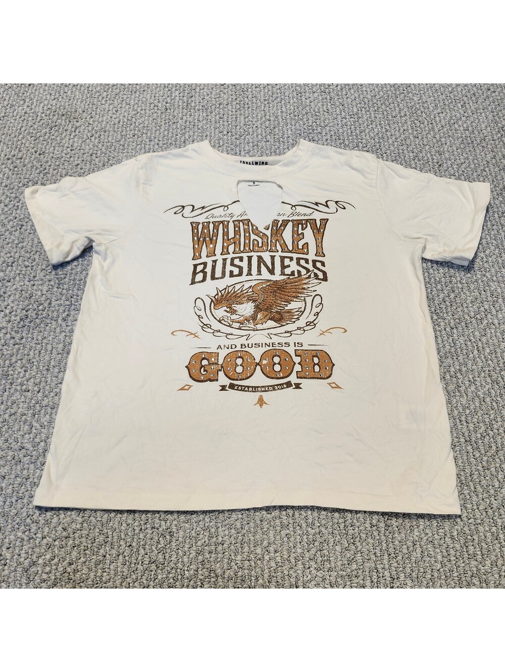 Idyllwind Whiskey Business Graphic T-Shirt Size Small
